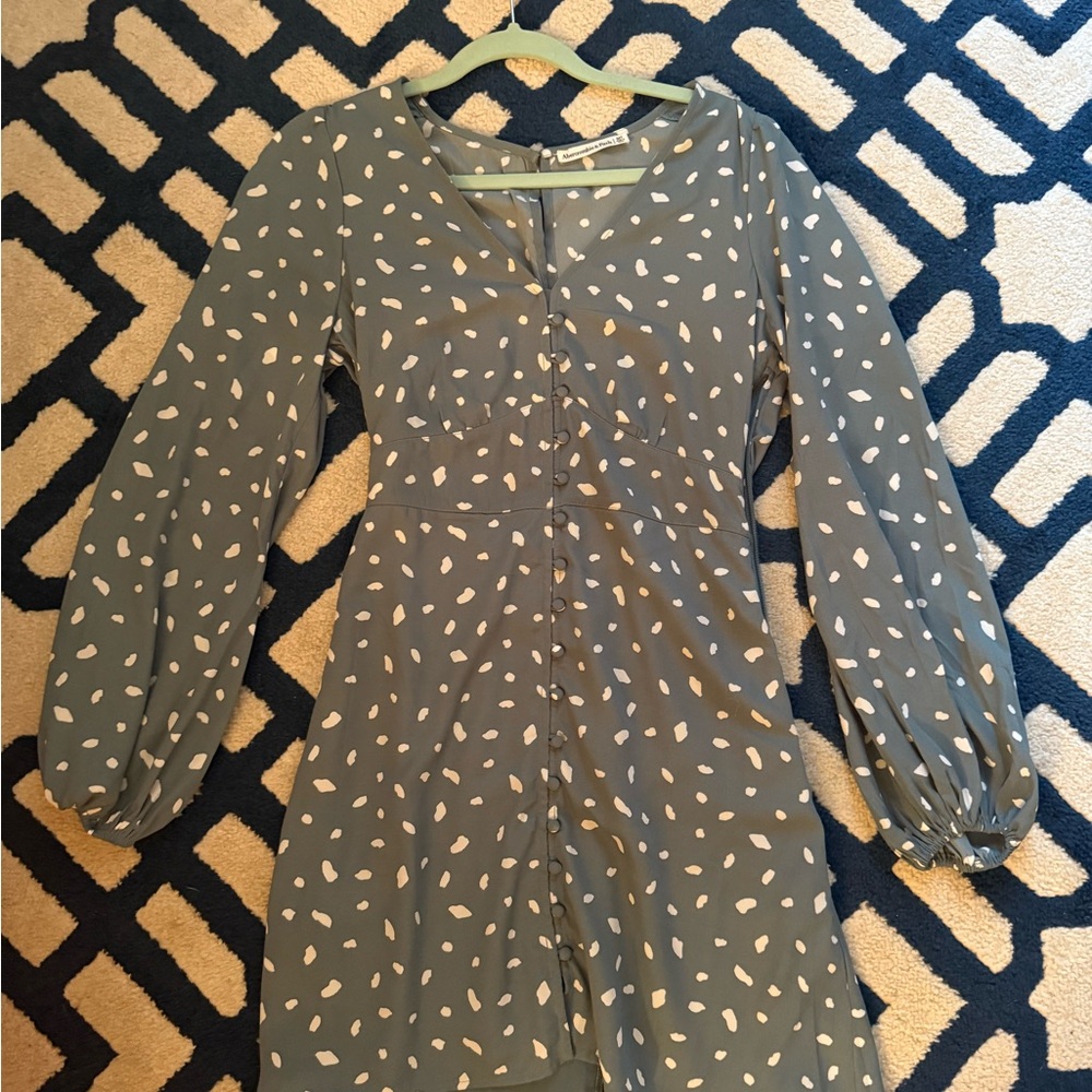 Abercrombie & Fitch Sage Green Dress